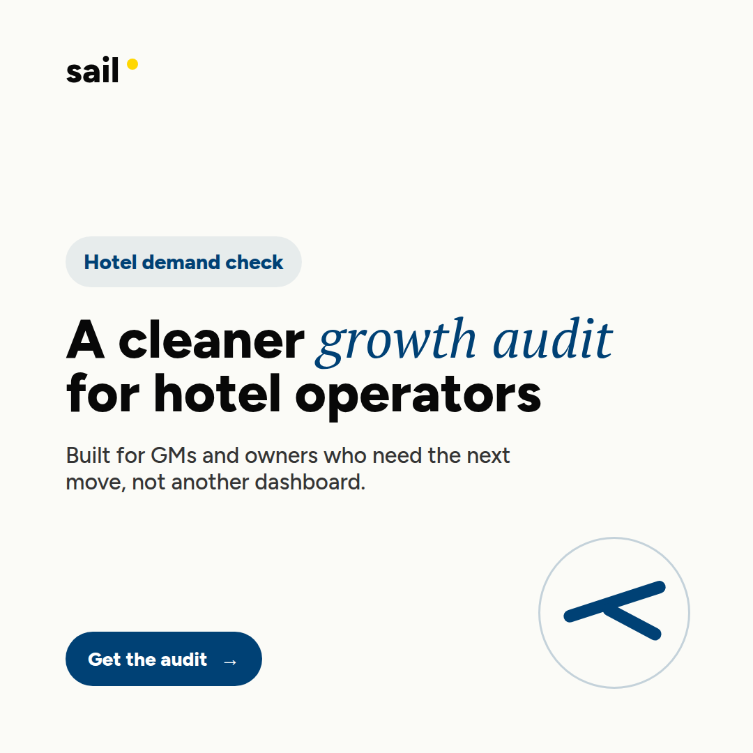 A cleaner growth audit for hotel operators